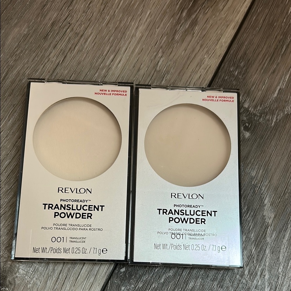 NEW 2x Revlon Photoready Translucent Powder (Firm Price )